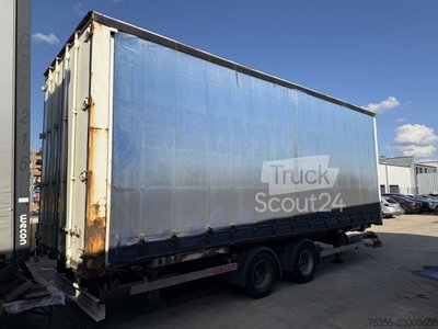 WECON AZ218LN Tandem 7,5m BDF Lafette 2x BPW ECO Achse gebraucht
