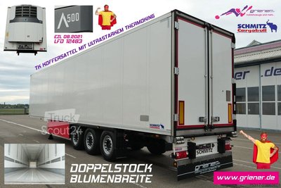 SCHMITZ CARGOBULL SKO 24/DOPPELSTOCK / BLUMENBREITE TK A500 !!!!!! gebraucht