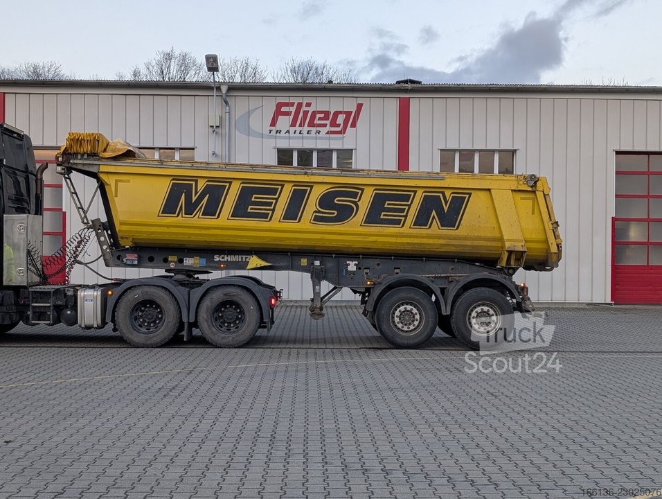 Schmitz Cargobull 2-Achs Sattelkipper Stahl 24,5m  gebraucht