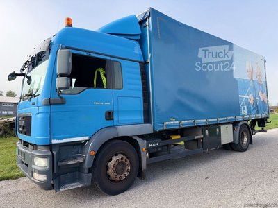 MAN TGM 18.340 4X2 LL PRITSCHE PLANE+LBW*2011*EURO5* gebraucht