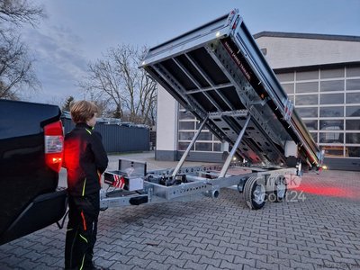 Brian James Trailers 526-4020 400x200x30cm Tandem elektro Kipper Stahl 3500kg verfügbar neu