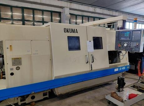 OKUMA LB 400 CNC lathe