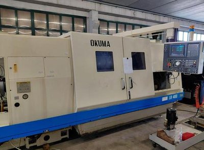 OKUMA LB 400 CNC lathe