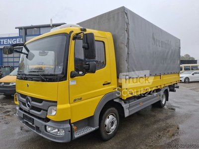 MERCEDES-BENZ 816 L Atego 3-Sitzer Standklima 5,12 m Pritsche gebraucht