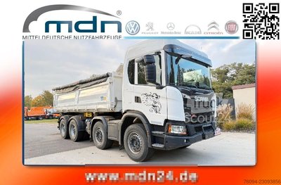 SCANIA 460 G XT 8x4 MEILLER Kipper Bordmatik gebraucht