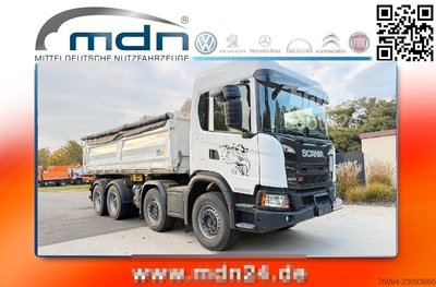 SCANIA 460 G XT 8x4 MEILLER Kipper Bordmatik gebraucht
