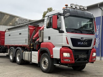 MAN TGS 26.510 6x4 Kipper Kran Palfinger PK 18502 SH gebraucht
