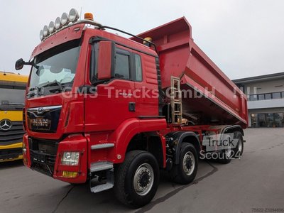 MAN TGS 35.500 / 8X6 / 18 Kubik Mulde / MOTOR NEU gebraucht