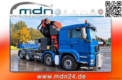 MAN TGS 35.480 8x4 KRAN 35m JIB Seilwinde gebraucht
