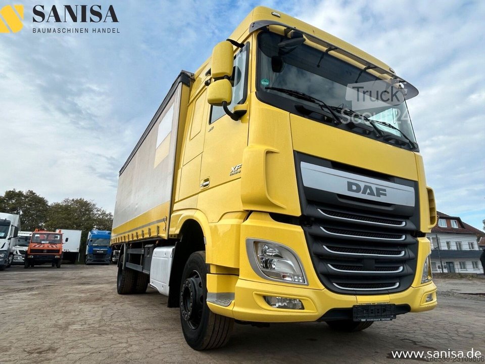 DAF XF 410/LBW/Edscha/Schiebe Gardinen/Klima gebraucht
