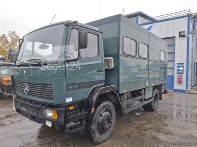 MERCEDES-BENZ 917 AF 4x4 Allrad Funk-Koffer Ex Bundes Polizei gebraucht