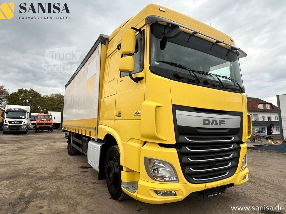 DAF XF 410/LBW/Edscha/Schiebe Gardinen/Klima gebraucht