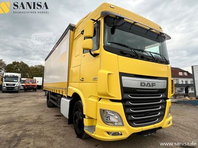 DAF XF 410/LBW/Edscha/Schiebe Gardinen/Klima gebraucht