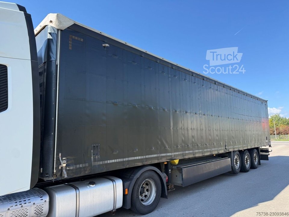SCHMITZ CARGOBULL SCS24 Pritsche+Schiebeplane+Edscha/Alu/Luft-Lift gebraucht