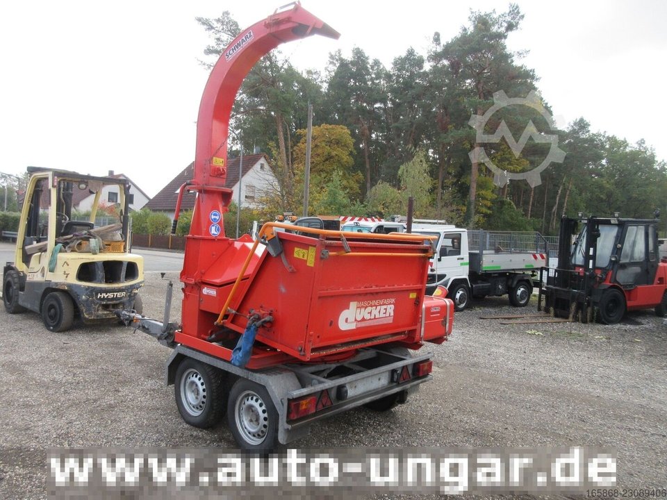 Dücker HM200 Tandemachse Holzhacker Hatz Diesel
