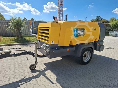 Atlas Copco AC Kompressor XAS188-14 m. Fahrw.