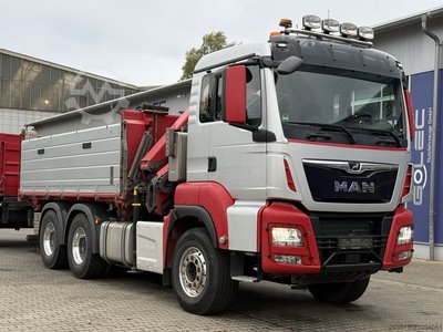 MAN TGS 26.510 6x4 Kipper Kran Palfinger PK 18502 SH
