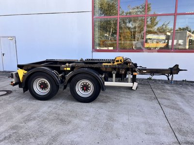 Hüffermann HTSA  Tandem- Muldenanhänger