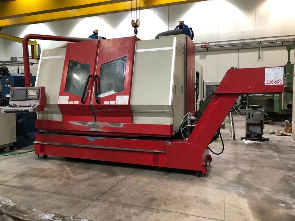 1999 COMEC THOR CNC Turm-Vertikaldrehbank