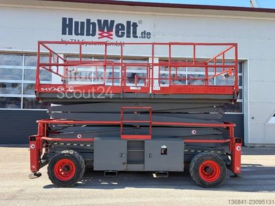 SkyJack SJ9250 - 17,24m Diesel 4x4 Scherenarbeitsbühne gebraucht