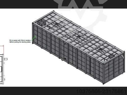 J&S process equipment 60m3 container tank