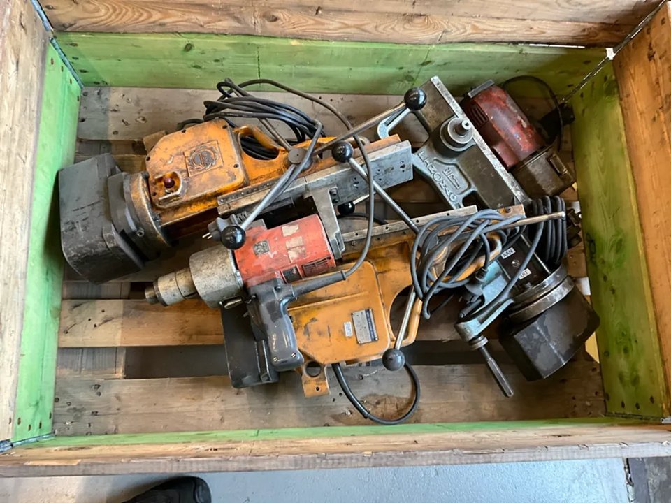 Magnetbohrmaschine (3x)