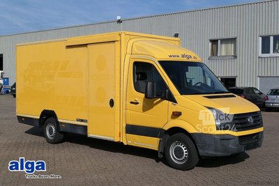 VW Crafter 4x2, Isoliert, Regale, Trennwand, Tür gebraucht