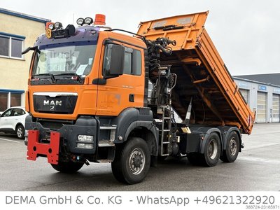 MAN TGS 28.400*6x4*HIAB*AHK*Klima*3-Seitenkipper* gebraucht