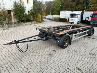 HÜFFERMANN HAR 18.70 Abrollanhänger 2-ACHS-ROLL-CARRIER gebraucht