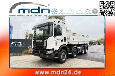 SCANIA 460 G XT 8x4 MEILLER Kipper Bordmatik gebraucht