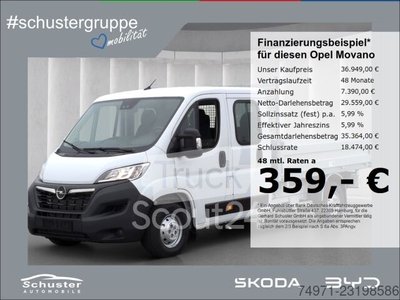 Opel Movano Dreiseitenkipper 7-Sitzer*AHK Navi R-Kam gebraucht