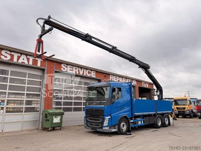 VOLVO FH 420 Pritsche Heckkran Hiab 235DLS-3 Funk gebraucht