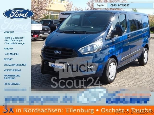 Kastenwagen FORD Transit Custom Doka Kasten 320 L1H1 Trend 130PS gebraucht