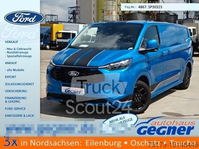 Kastenwagen FORD Transit Custom 320L2 Sport PHEV 2xS.Tür AHK ACC gebraucht