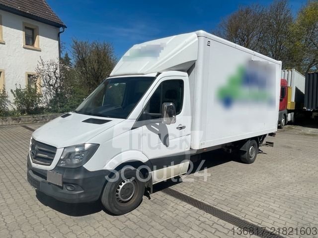 Transporter mit Koffer MERCEDES-BENZ Sprinter316CDI Koffer Klima LBW Palfinger 3-Sitz gebraucht