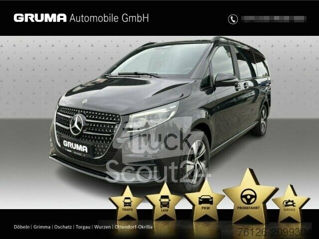 Kleinbus Mercedes-Benz V 300 d 4M AV L AMG Night STANDHZ+AHZV+DISTR+360 gebraucht