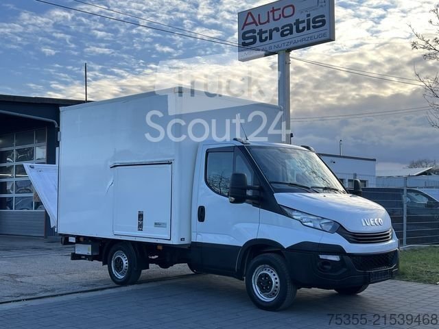 Transporter mit Koffer IVECO Daily 35S12 3,1m Koffer LBW BÄR Kamera 3-Sitz gebraucht
