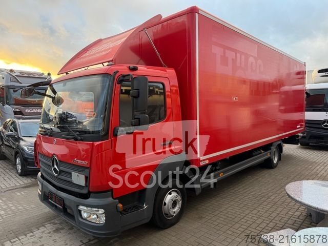 Transporter mit Koffer MERCEDES-BENZ Atego 818 L Koffer/3-Sitze/AHK/EURO6D gebraucht