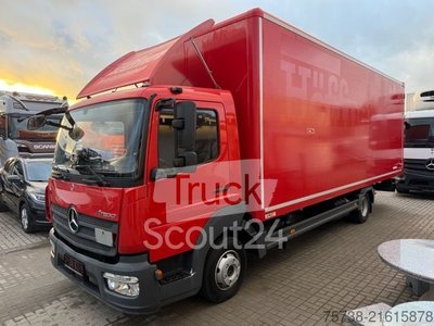 Transporter mit Koffer MERCEDES-BENZ Atego 818 L Koffer/3-Sitze/AHK/EURO6D gebraucht