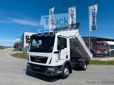 Transporter mit Kipper MAN TGL 8.220/3-Sitze/Klima/NL 2,6 To/2xAHK/87 tkm gebraucht