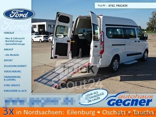 Kleinbus FORD Transit Custom 340L2 Kombi 2xKlima Rampe KMP BTW gebraucht