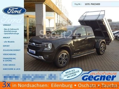 Transporter mit Kipper FORD Ranger Limited Autom EXtraKab 3-S.-Kipper 360Kam gebraucht