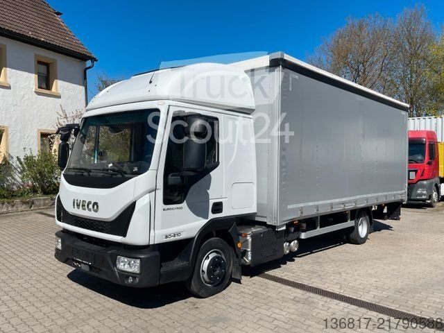 Transporter mit Pritsche & Plane IVECO Eurocargo ML80E21 BL Schiebeplane LBW  NEUWERTIG gebraucht