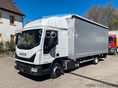Transporter mit Pritsche & Plane IVECO Eurocargo ML80E21 BL Schiebeplane LBW  NEUWERTIG gebraucht