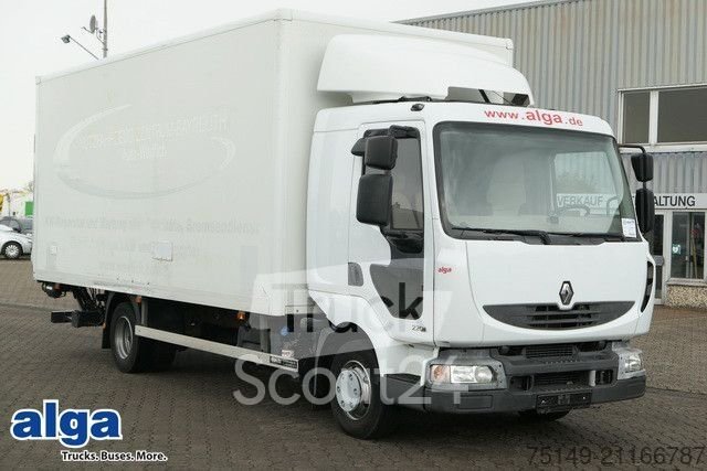 Transporter mit Koffer RENAULT Midlum 220 4x2, LBW, AHK, 6.100mm lang, Klima gebraucht
