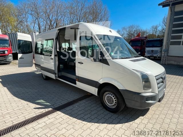 Kleinbus VW Crafter Kombi 35 lang L3H2 Hochdach Bus 9 Sitzer gebraucht