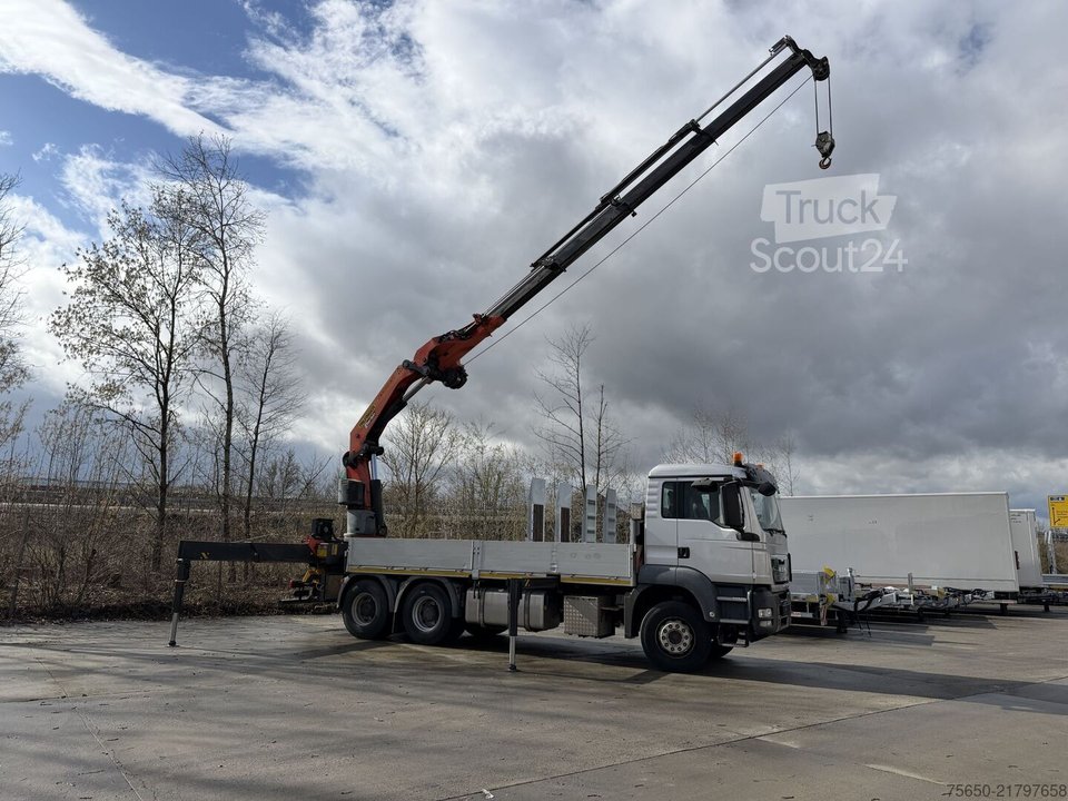 LKW mit Pritsche (offen) MAN Truck & Bus TGA08  TGS 26.440 6 x 4 BL mit Kran PK53002 gebraucht