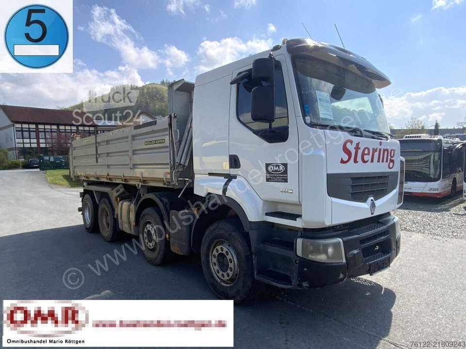 Kipper Renault Premium 460.32 8x4 Dxi gebraucht