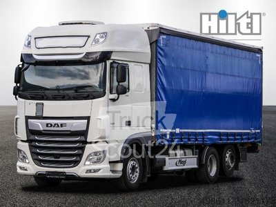 LKW mit Pritsche & Plane DAF XF 530 FAN SSC PLANE INTARDER + ANHÄNGER 38 STELL gebraucht