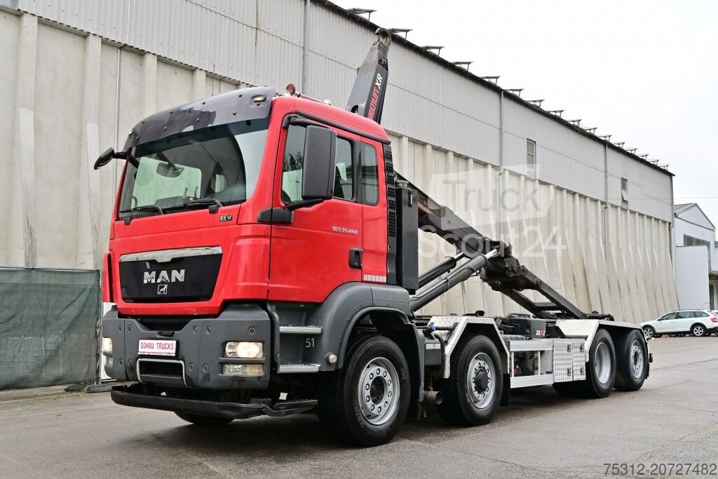 Abrollkipper MAN TGS35.440  E5 Allrad Hydrodrive 8x2 4 Lift Lenk gebraucht